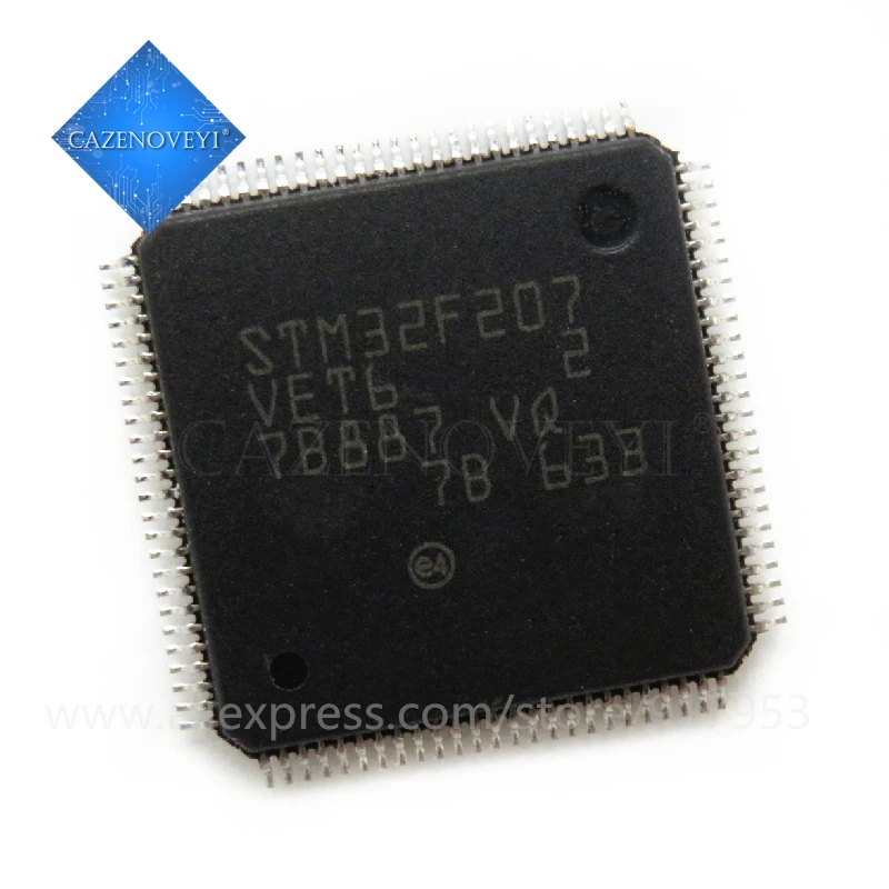 1 шт./лот STM32F207VET6 STM32F407VET6 STM32F205VET6 STM32F205ZGT6 QFP-100 Новый оригинал | Электронные