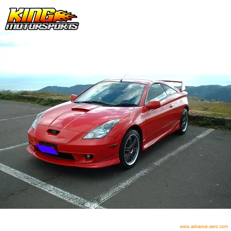 Подходит для 00 02 Toyota Celica ПУ передний бампер спойлер JDM style|jdm spoilerjdm toyota |