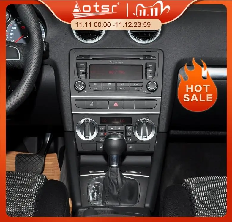 

Автомобильный GPS-навигатор для Audi A3, экран 128 ГБ, Android, радио 2008, 2009, 2010, 2011, 2012, мультимедийный видеоплеер, головное устройство авто стерео