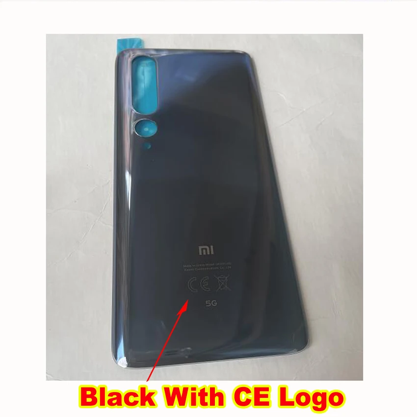 100% оригинальная стеклянная задняя крышка корпус батарейного отсека задний с