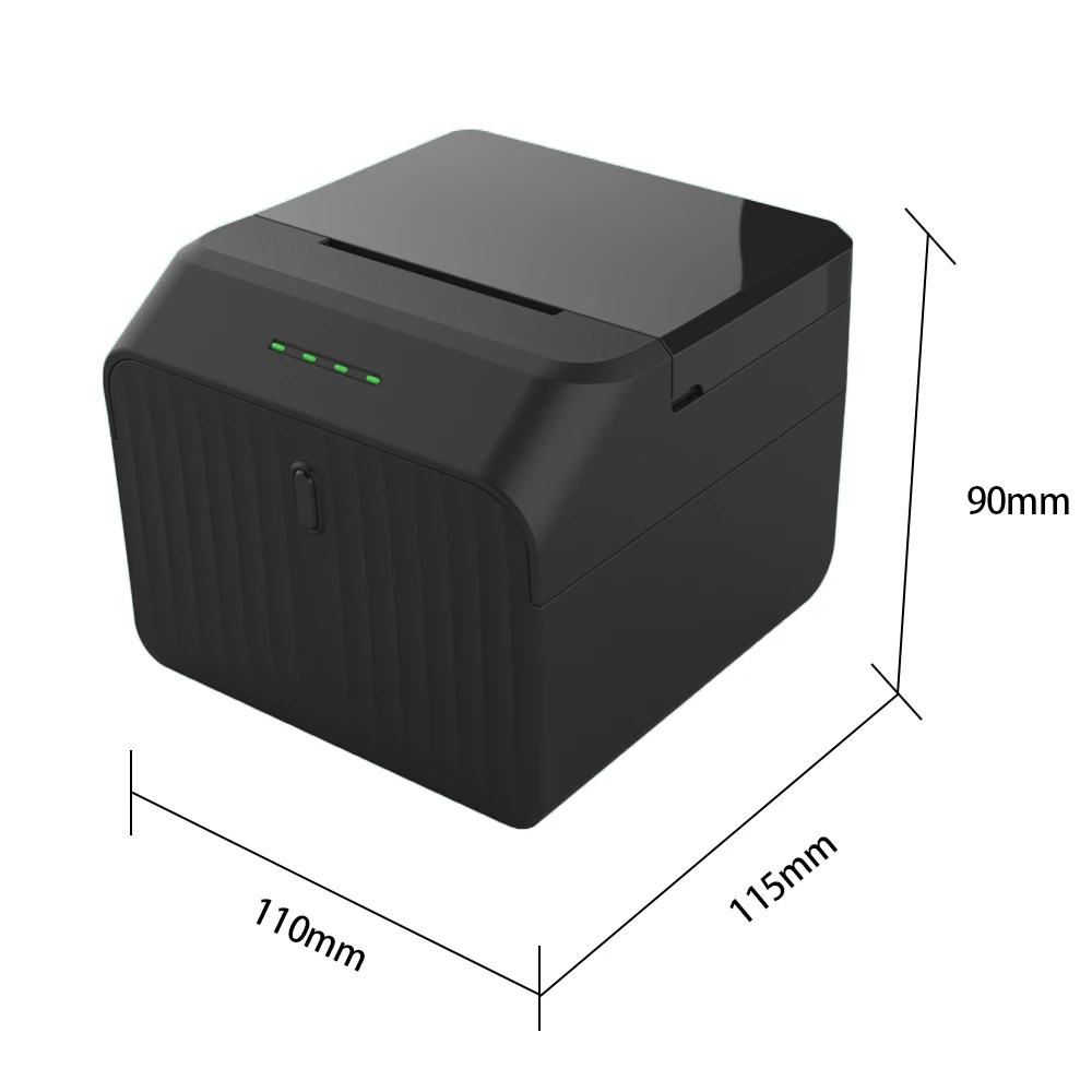 Термопринтер Milestone Bluetooth 58 мм POS терминал чеков билетов поддержка наличных USB