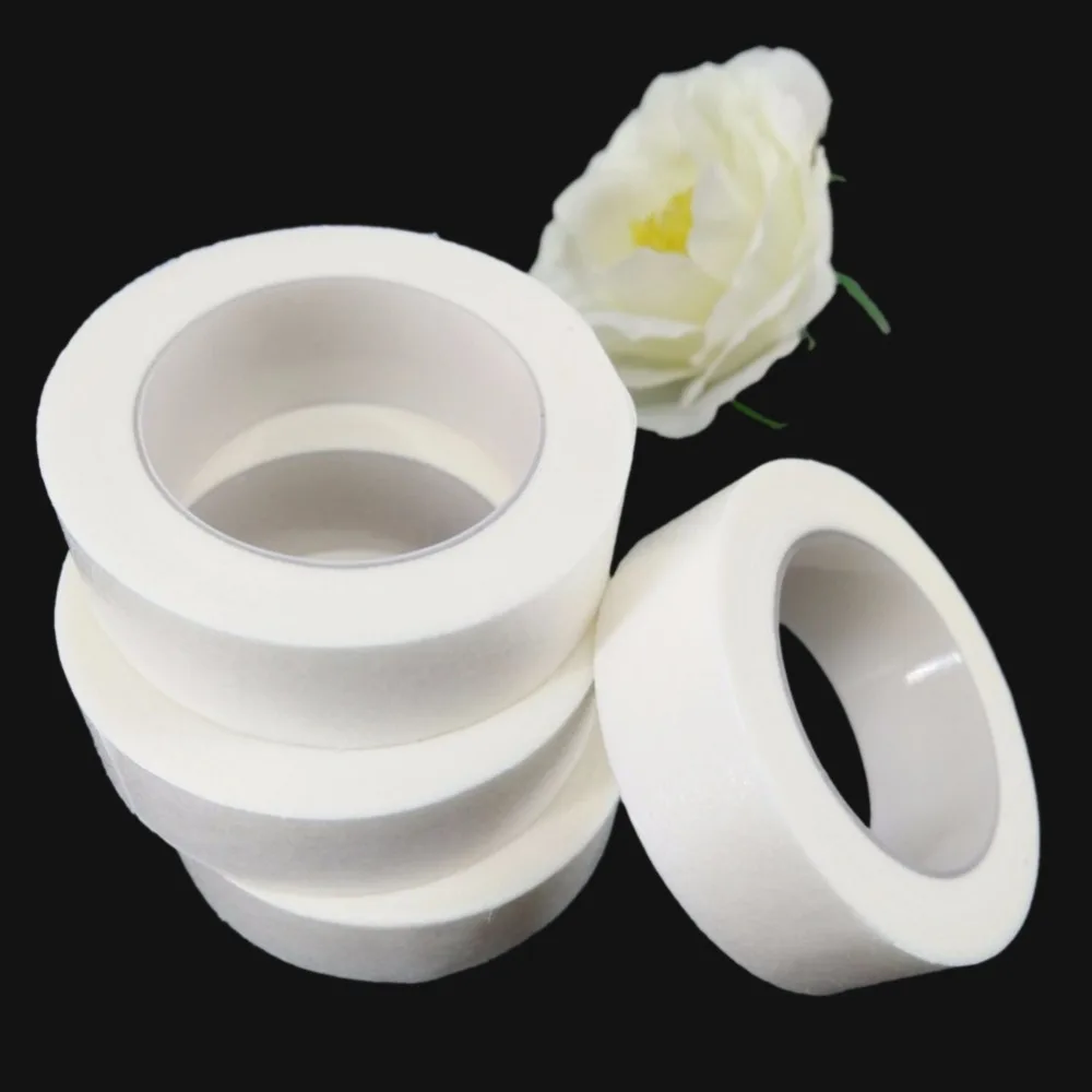 Клейкая лента волокно для наращивание ресниц дышащая Нетканая полоска