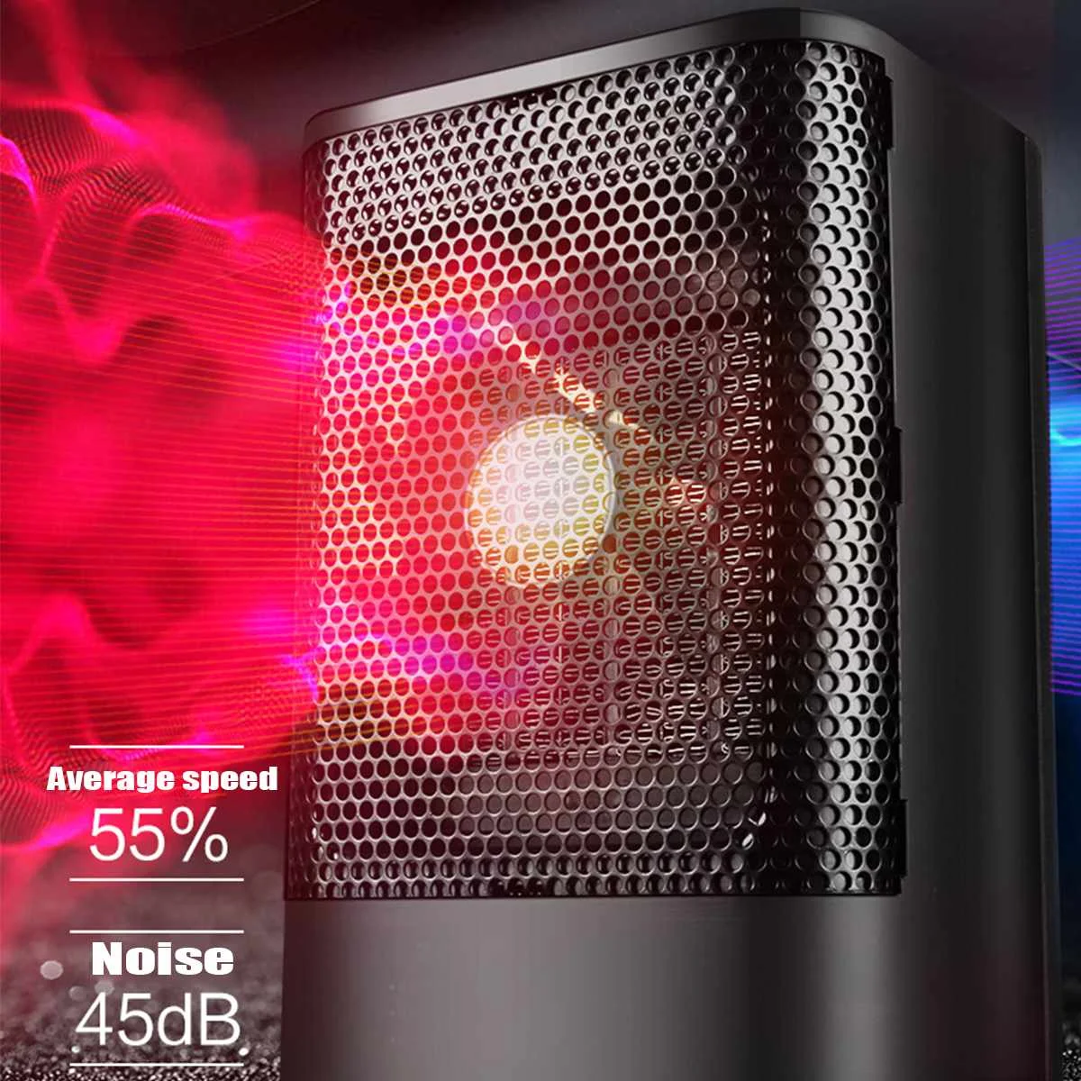 700 Вт Электрический обогреватель вентилятора PTC керамический быстро