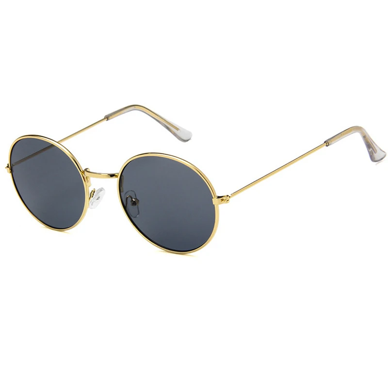 

2019 New Korean Version Round Jelly Color Sunglasses Transparent Ocean Sunglasses Retro Sunglasses for Men and Women