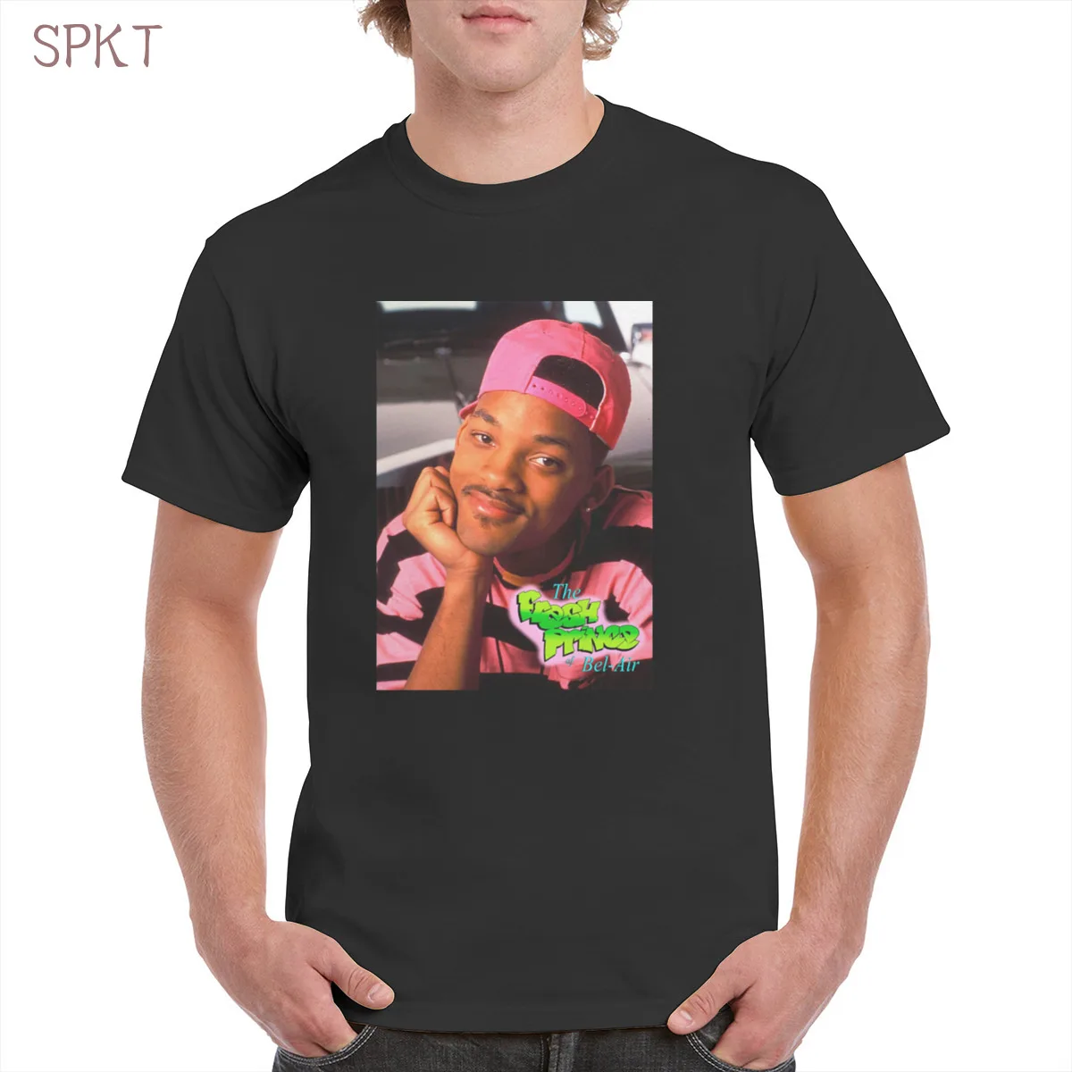 

Will Smith The Fresh Prince Of Bel Air Pink series 100%Cotton Tshirt Top Harajuku Aesthetic Tshirt Oversized clothes Female/Man