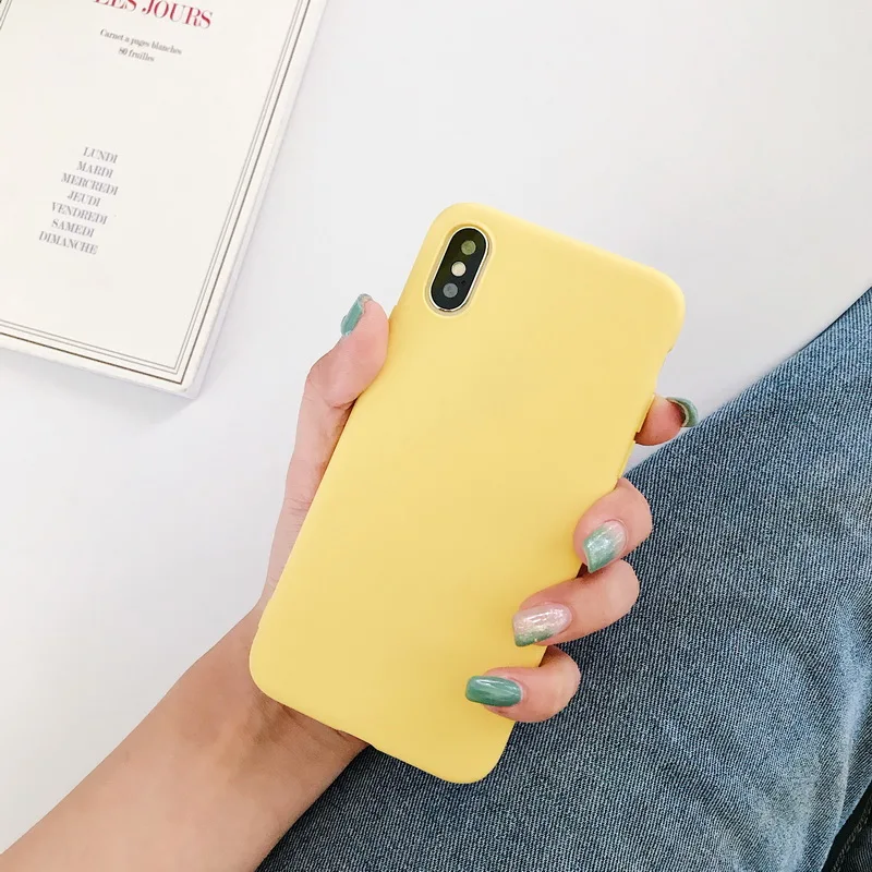 Однотонный силиконовый чехол для iPhone 11 12 Pro Max SE 2 2020 XR X XS 6 6s 7 8 Plus чехлы ярких цветов
