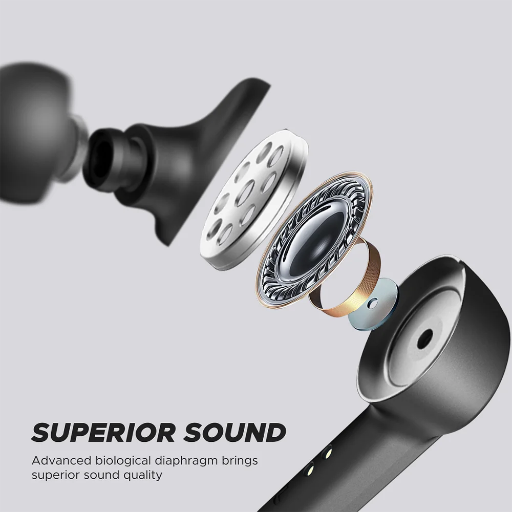 SoundPEATS настоящие беспроводные наушники Bluetooth 5,0 наушники-вкладыши TWS наушники авто-пара беспроводные гарнитуры с микрофоном высокой четкости