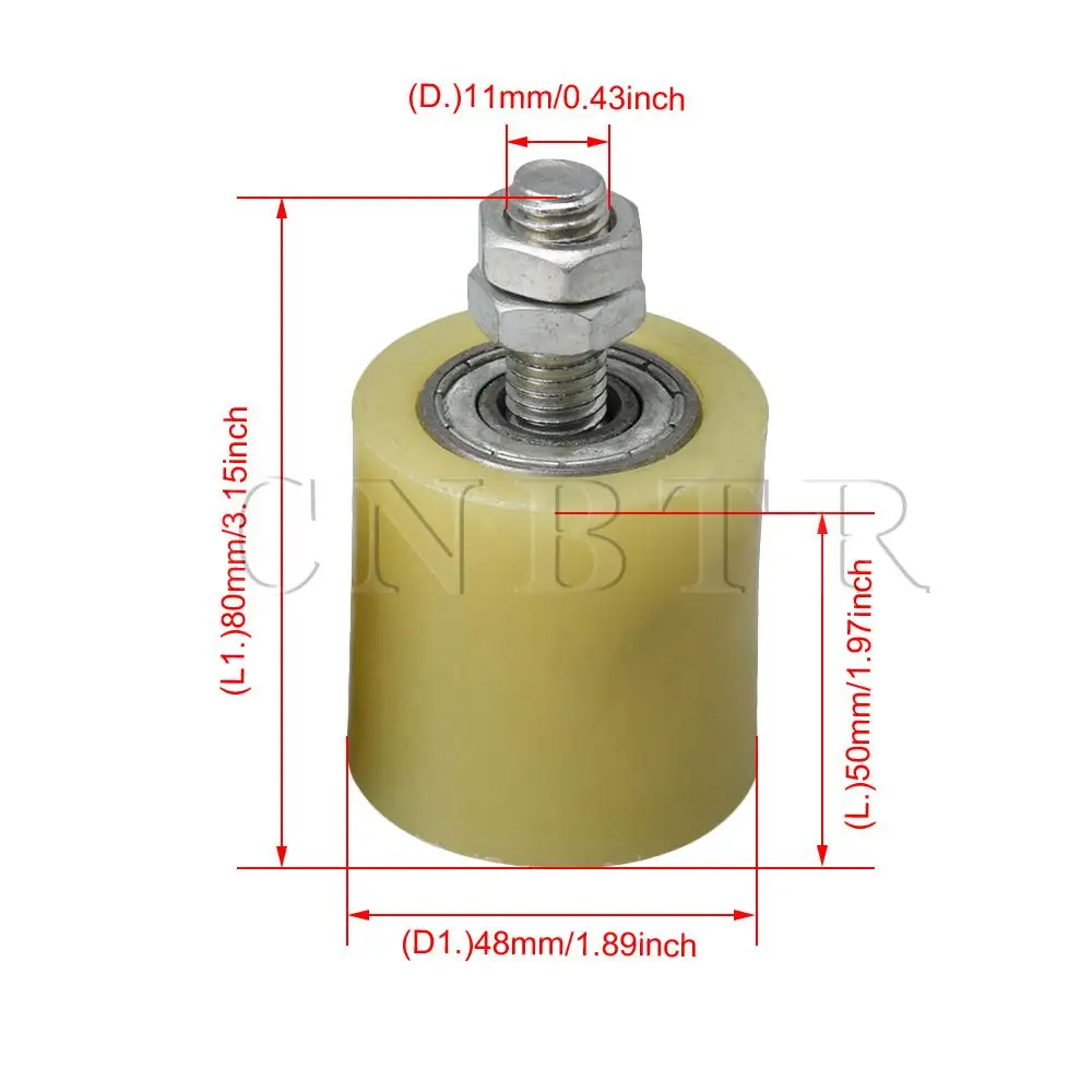 CNBTR 2 шт створчатая дверь направляющее колесо пружинная верхняя направляющая |