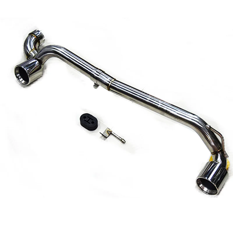 Автомобильные аксессуары двойной выхлопной наконечник для BMW E90 E92 320i 318i 325i