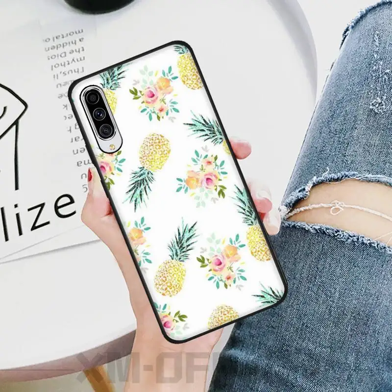 Чехол для телефона LJHYDFCNB с рисунком ананаса Samsung A10 20 30 40 50 70 10S 20S 2 ядра C8 A30S A50S |