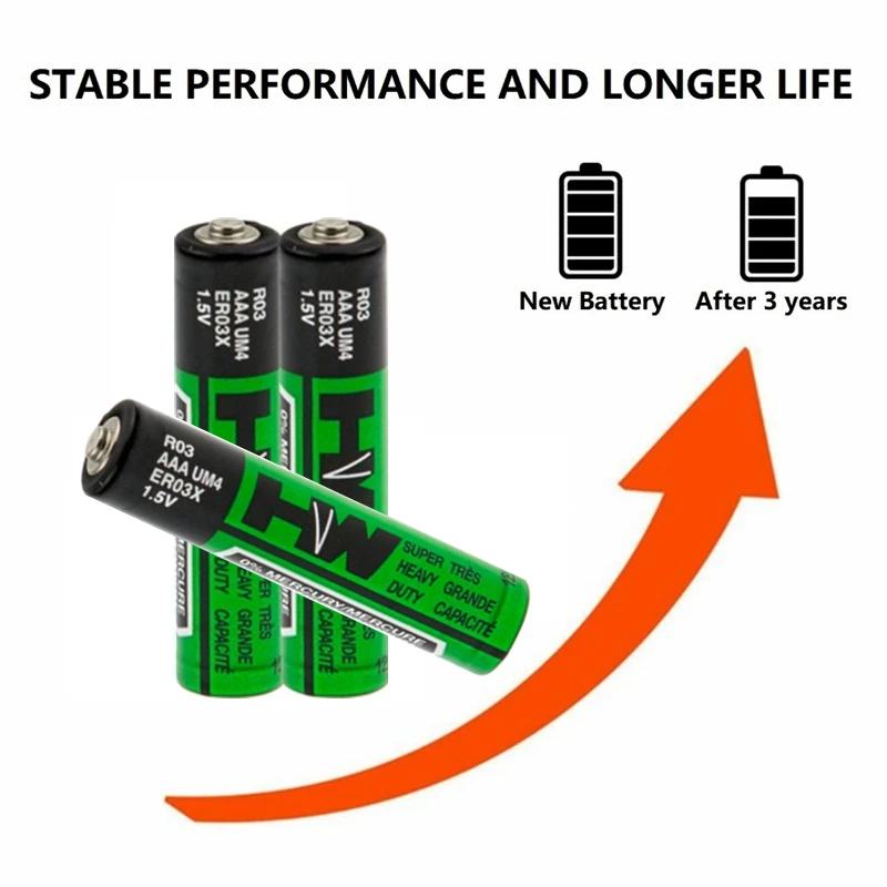 32 х высоковаттная батарея углеродная сухая AAA 1 5 в R03 R3C UM4 для камеры калькулятора