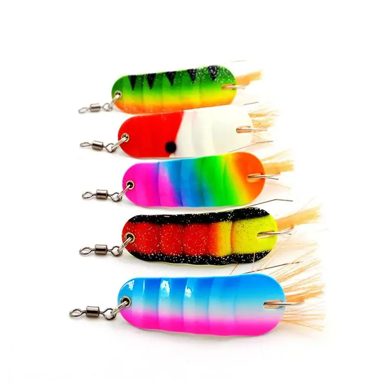 Новая зимняя Рыболовная Снасть в форме рыбы приманка миниатюрный металлический