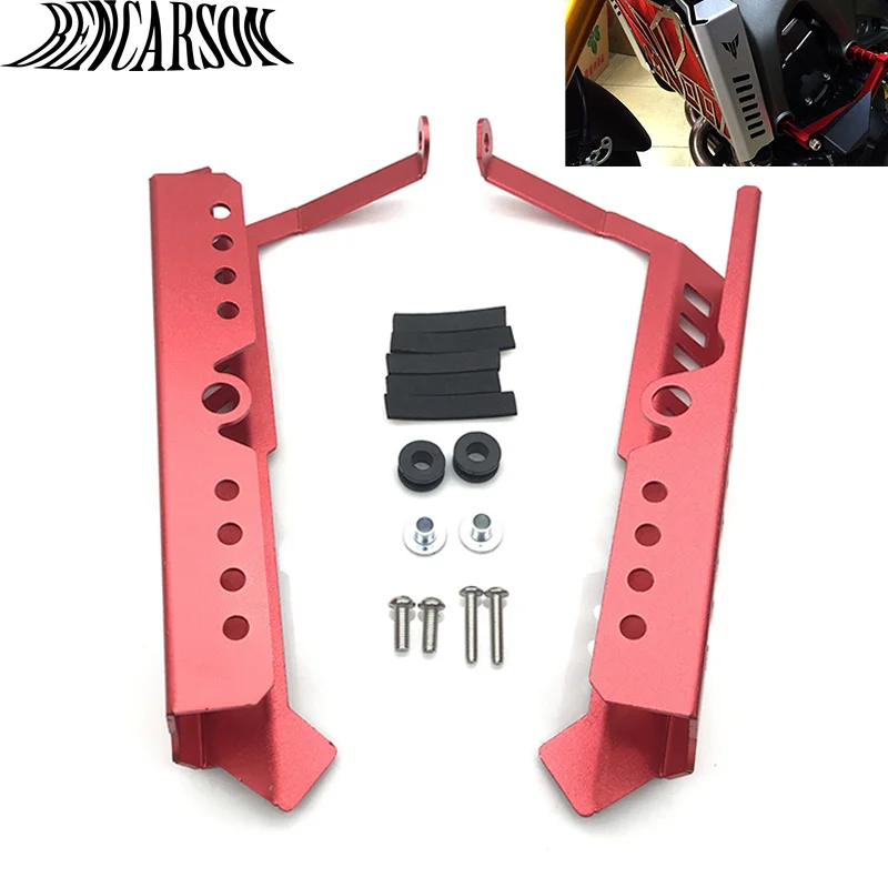 

Защитная решетка радиатора на бак для воды мотоцикла, левая и правая накладки на решетку радиатора, аксессуары из алюминиевого сплава для ...