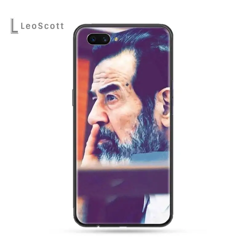 

Saddam Hussein Iraq Phone Case For OPPO F 1S 7 9 K1 A77 F3 RENO F11 A5 A9 2020 A73S R15 REALME PRO COVER FUNDA SHELL