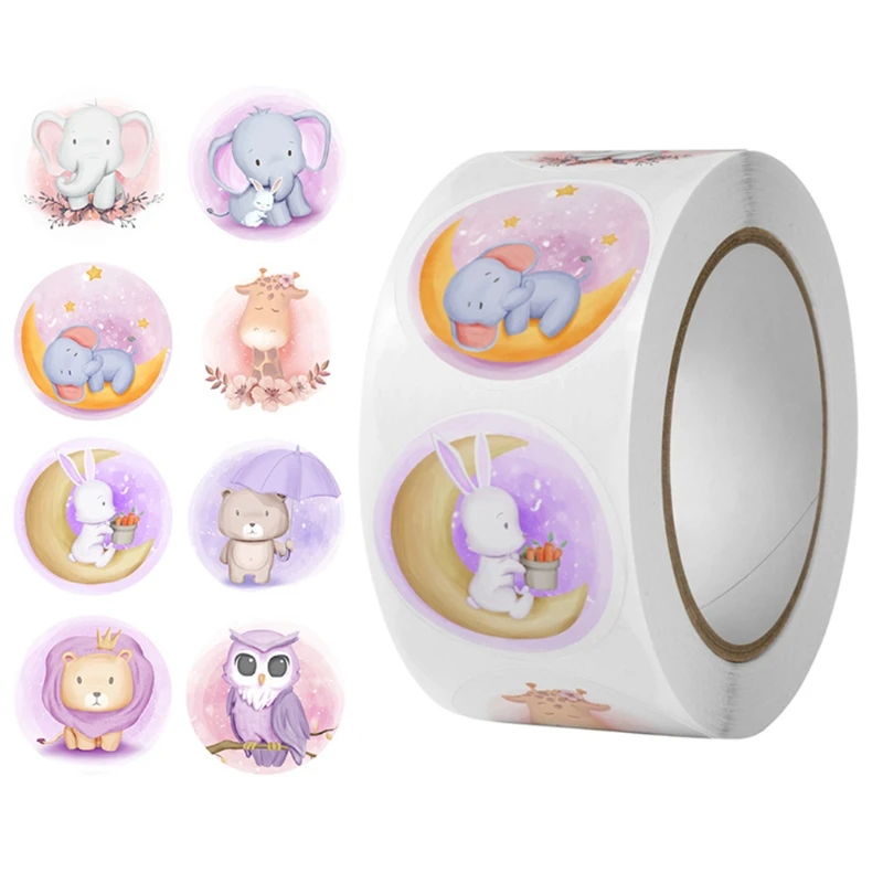 

500 шт./рулон, водонепроницаемые наклейки для ноутбука, гитары