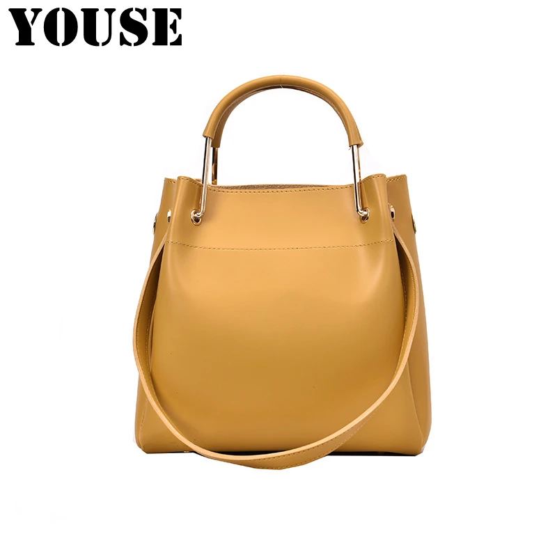 

YOUSE Brand 2020 New Temperament Tote Female Bag Fashion Trend Retro Large Capacity Single-shoulder Cross-body Bags Fashion
