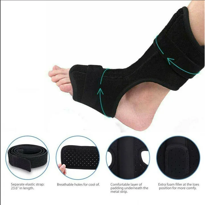 

Plantar Fasciitis Night Splint Adjustable Ankle Brace Support Foot Orthotic Brace Support Pain Relief Foot Orthosis Stabilizer