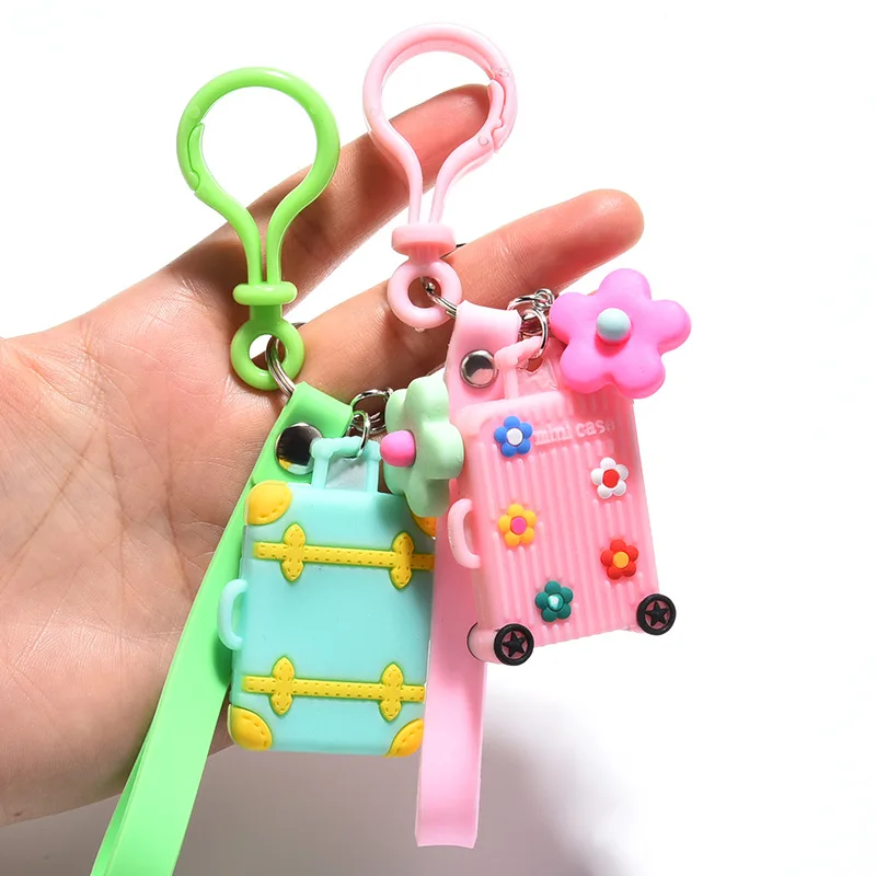 Мультфильм багаж брелок Подвеска креативный автомобиль сумка девушка подарок