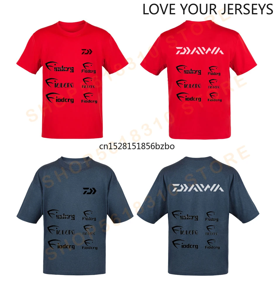 

DAIWA Summer Style Short Sleeve Outdoor Fishing Clothing Breathable Anti-UV Quick Dry Fishing Clothes Fishing Sports Shirts