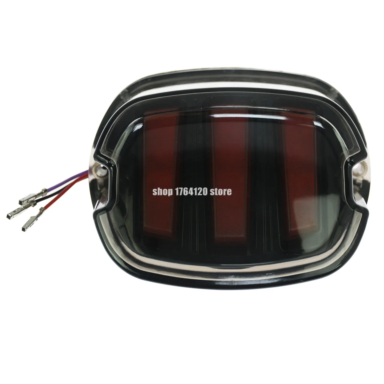 Автомобильный номерной знак светодиодный задний светильник красный тормозной