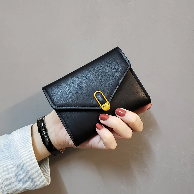 

Vento Marea Short Women Wallets Small Slim Luxury Wallet 2020 New Fashion Pu Leather Female Purse Designer Money Bag Card Holder
