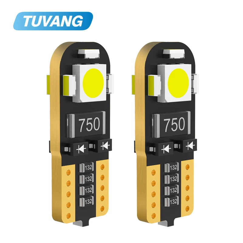 2x T10 168 194 W5W 5050 3014 SMD чип Canbus без ошибок Led номерной знак Светильник лампы дневные