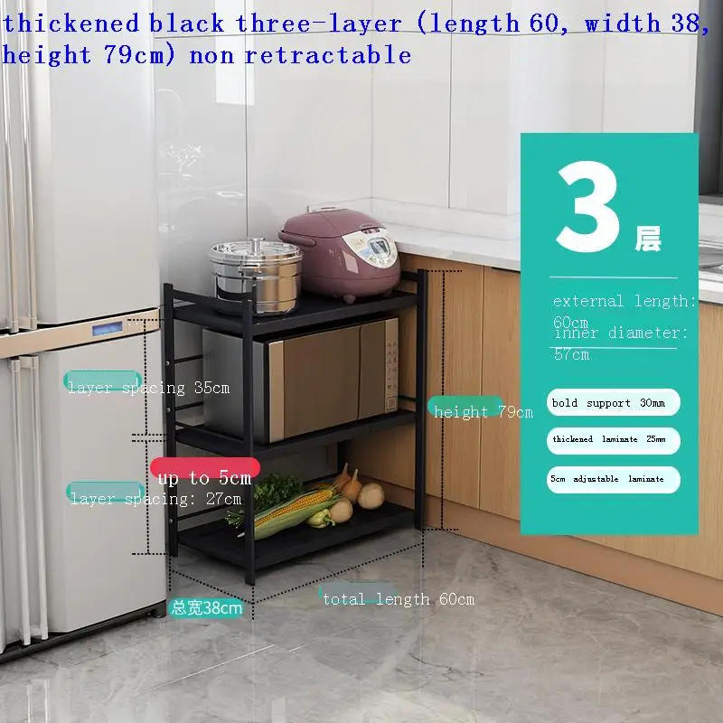 

Sink Organizer Almacenaje Organizadores De Adjustable Microwave Shelf Organizador Cozinha Cocina Kitchen Storage Rack Holder