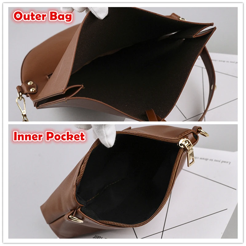 Сумка-седло Luyo женская с широким ремешком винтажный саквояж на плечо из экокожи