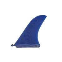 surf longboard fins fiberglass 910 inch yepsurf fin bluered color fin surfboard fin single fins