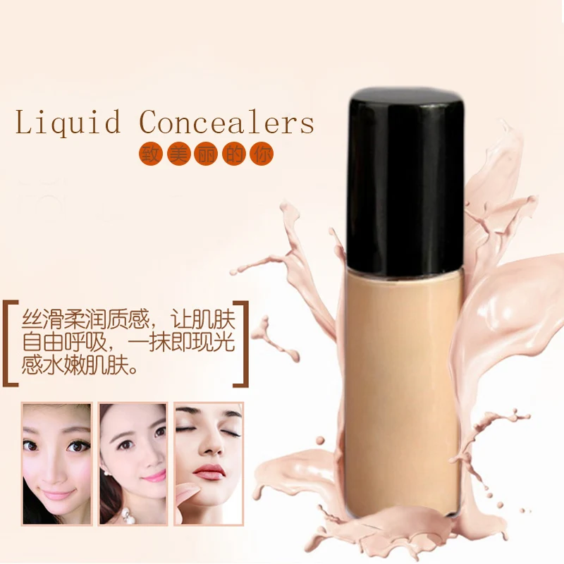 Новый стойкий жидкий консилер для лица маскирующий крем губ/темные круги под