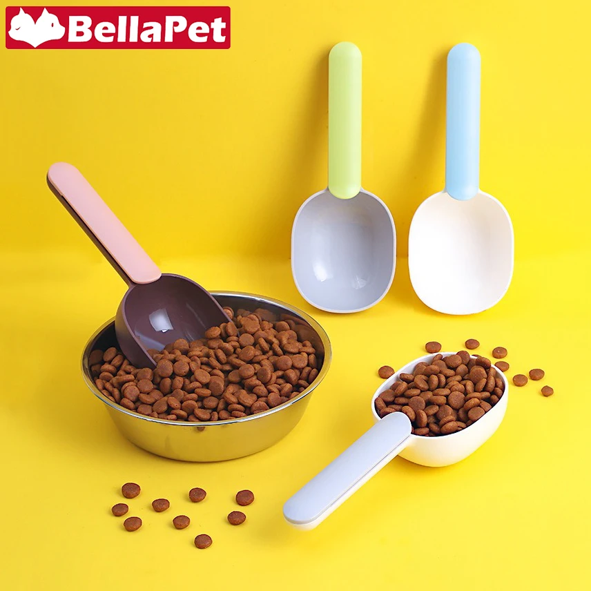 С милой собачкой лопатка для еды маленьких больших собак многофункциональная
