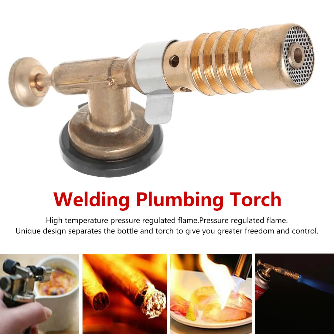 Газовая горелка пламя пистолет газовый бутан фонарь сварочный газовая Зажигалка