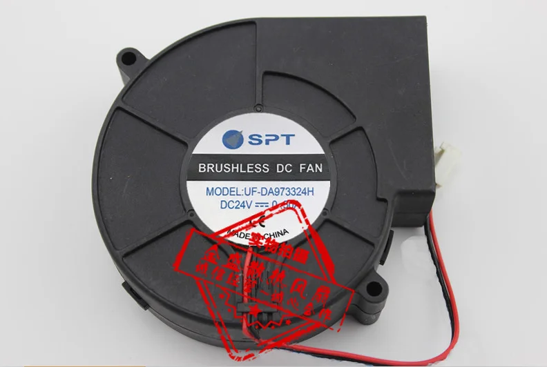 SPT UF DA973324H DC 24V 0.30A 97x97x33 мм 2 провод Сервер вентилятор охлаждения|Кулеры и системы