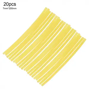 20 шт.лот 7 мм x 200 мм прозрачные термоклеевые стержни 7 мм для термоплавкого пистолета автомобильного аудио ремесло прозрачные для СПЛАВНЫХ аксессуаров