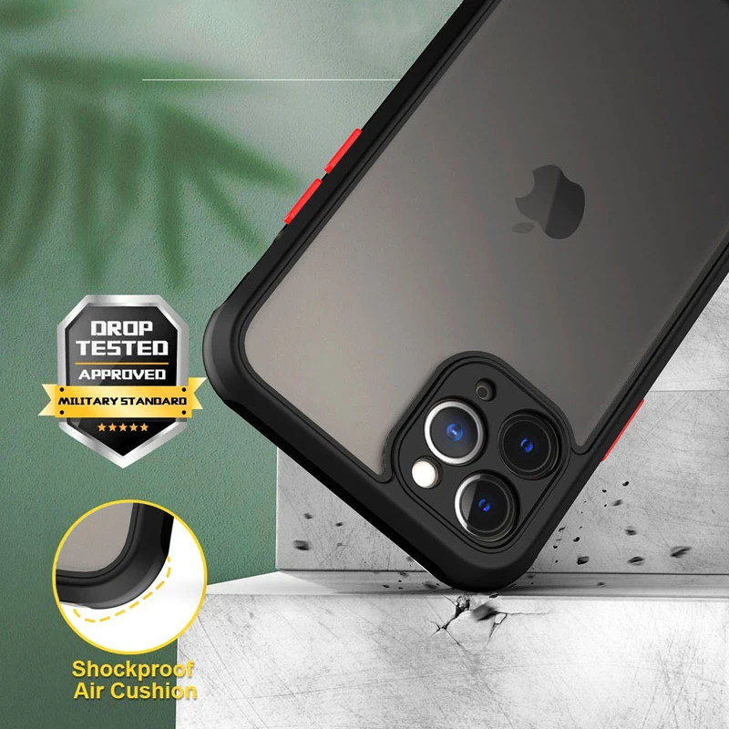 

Capssicum Anti-knock Case for iPhone 11 Pro Max X XS XR 7 8 PLUS Cover Cases Air Bag TPU Shockproof Hard Back Cover
