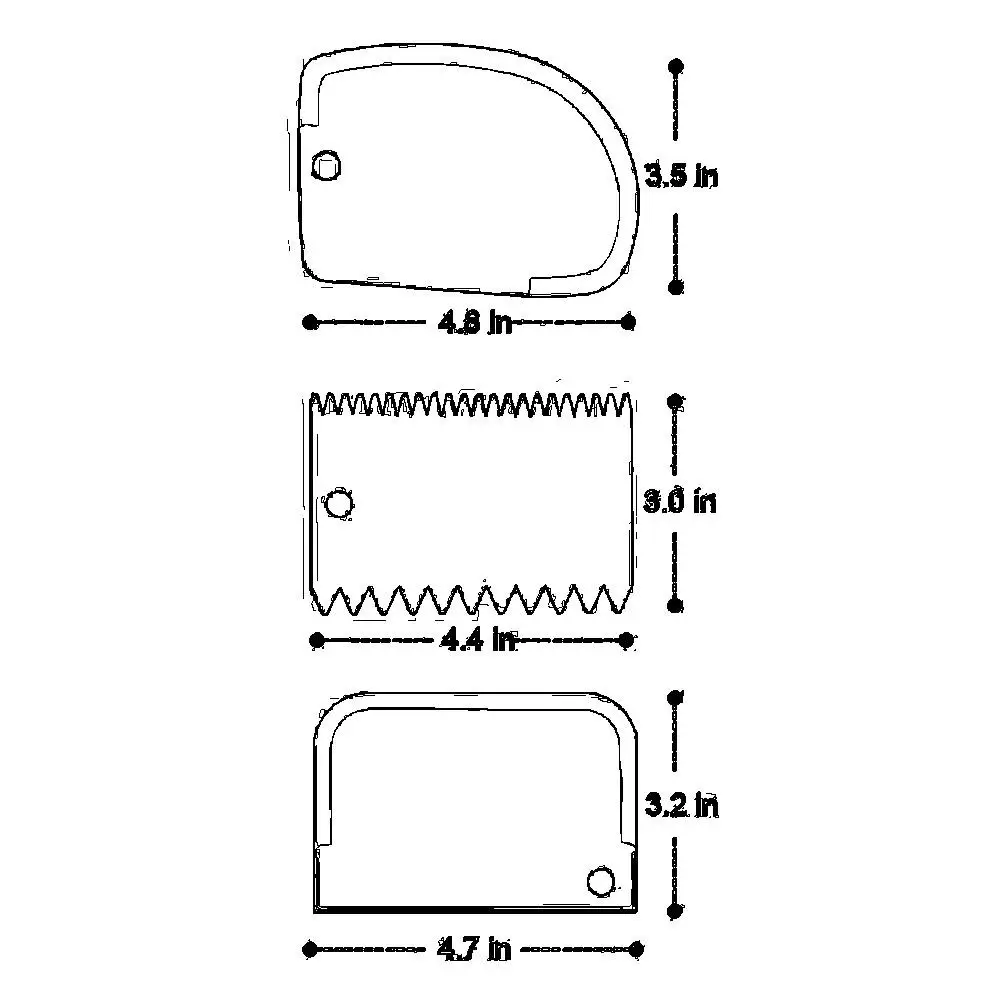 

3PCS/Lot Cream Scraper Irregular Teeth Edge DIY Scraper Cake Decorating Fondant Pastry Cutters Baking Spatulas Tools 40P