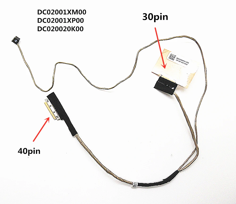 

New Laptop/Notebook LCD/LED/LVDS CABLE For LENOVO IDEAPAD 300-14 300-14IBD 305-14ISK N40 B40-30-45-70-80 DC02001XP00 DC02001XM00