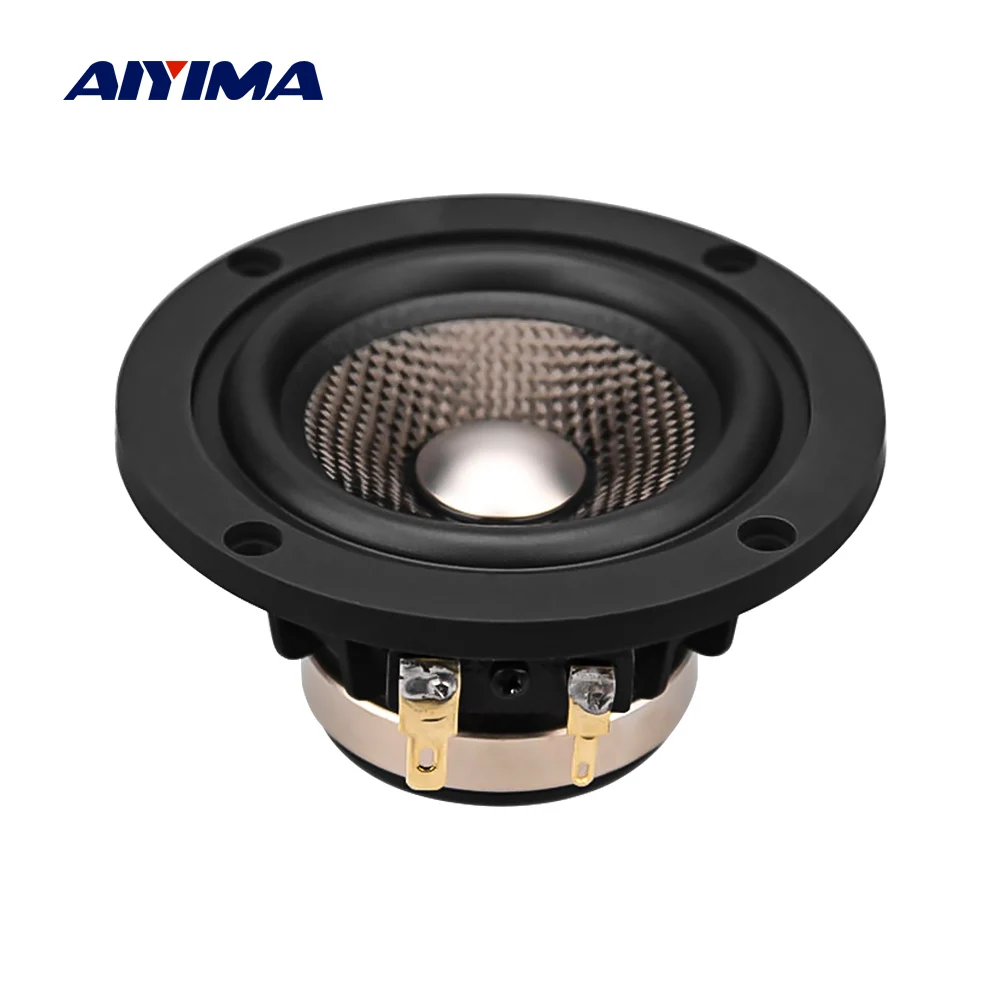 AIYIMA 1 шт. 3 дюймов полный спектр аудио Динамик Altavoz 4 Ом 30 Вт HiFi дома Театр Bluetooth