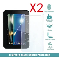 2pcs tablet tempered glass screen protector cover for tesco windows connect 7 tablet explosion proof tempered film