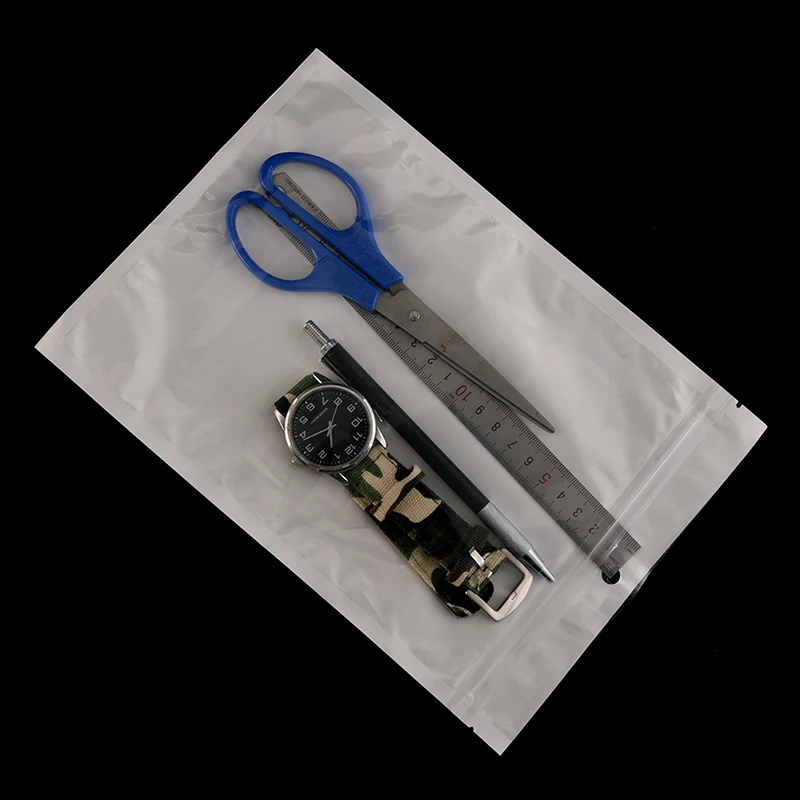 20 шт пластиковые сумки на молнии высокое качество Прозрачная молния с замком