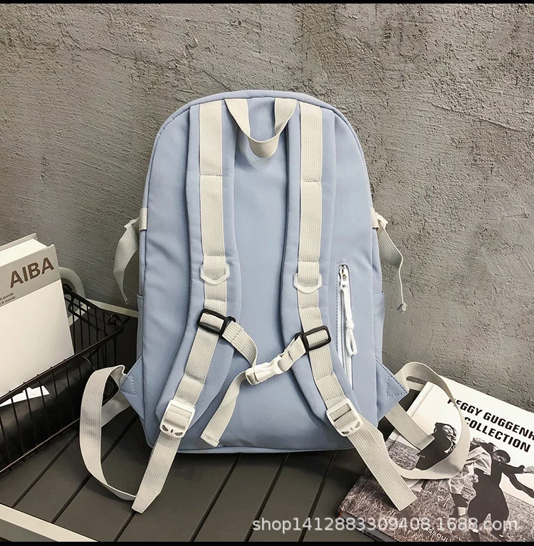 

2020 New Fashion Street Backpack Large Capacity Trend Wild Men and Women Backpacks Campus Student School Bag Mochila Escolar
