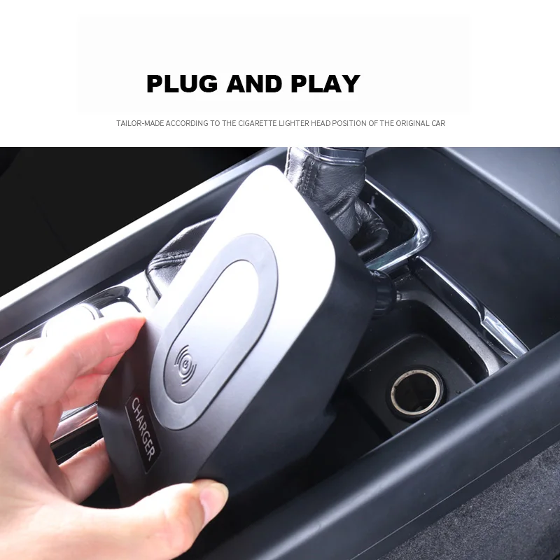 Автомобильное беспроводное зарядное устройство QI зарядная пластина для