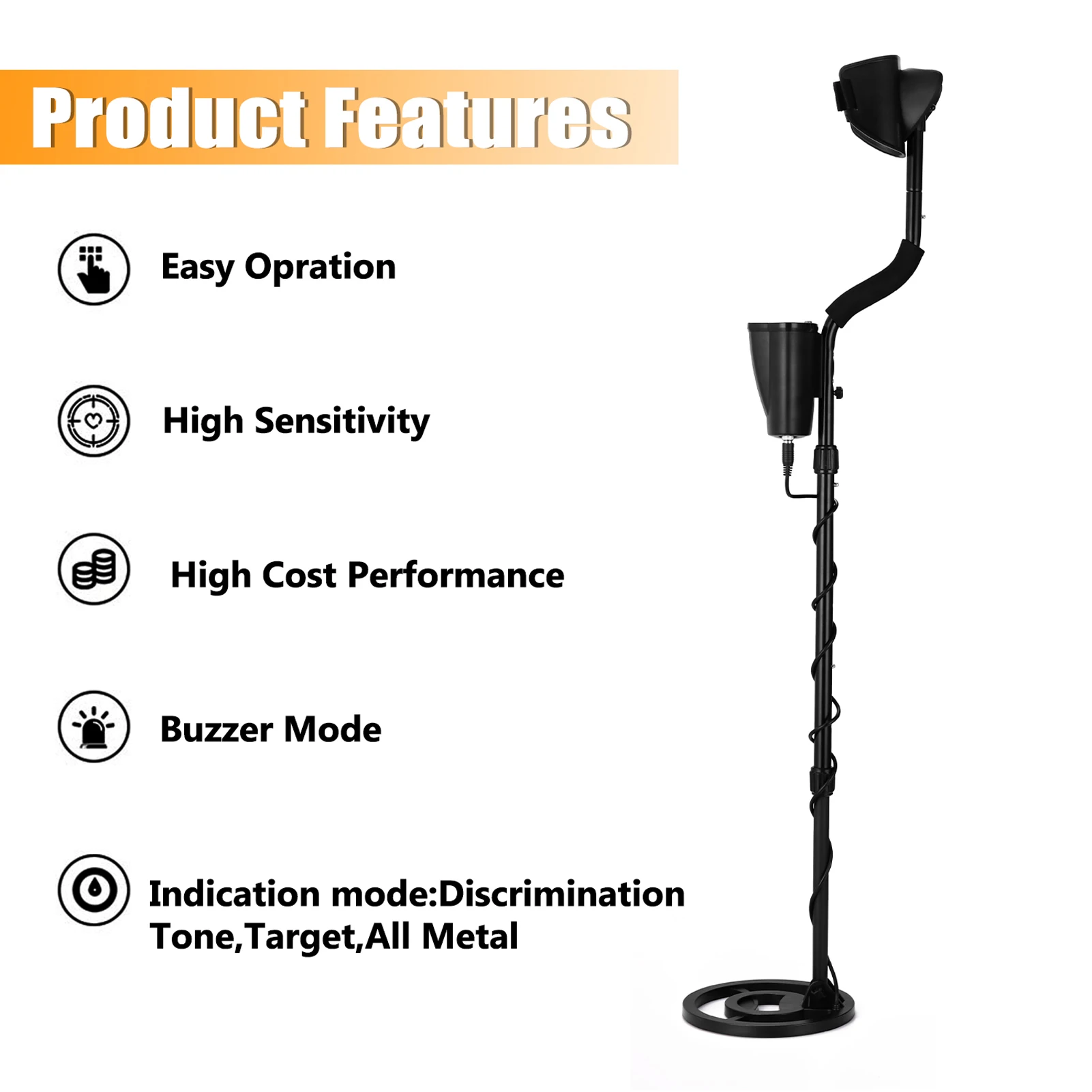 

KKmoon MD-5040 Trsesure Finder 8,7