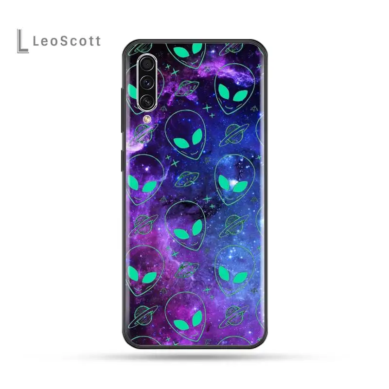 

Space star alien Phone Cases For Samsung Galaxy M10 20 30 A 40 50 70 71 6S A2 A6 A9 2018 J7 CORE PLUS STAR S10 5G C8