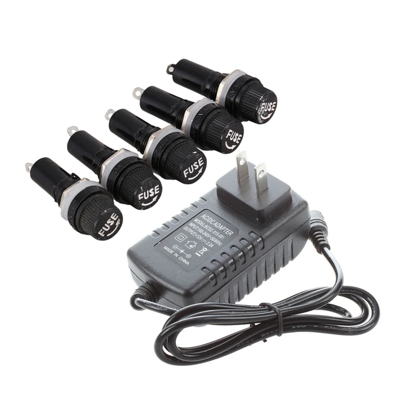 1 шт. DC 12 В 2A силовой трансформатор переменного тока для светодиодной ленты 24 Вт