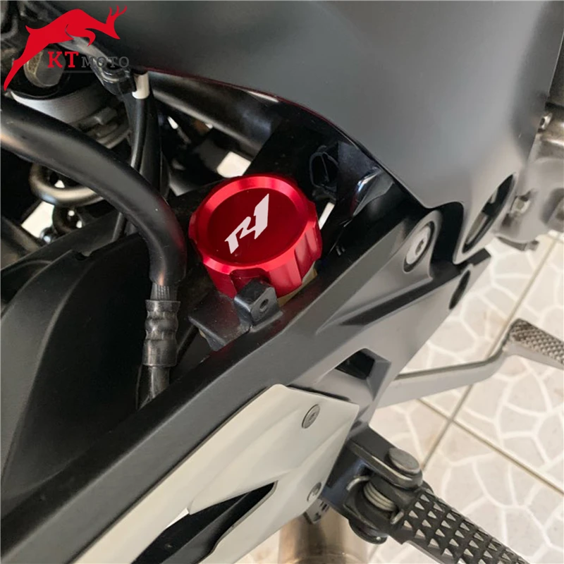 Для YAMAHA YZFR1 YZF R1 2009 2021 2020 CNC алюминиевая задняя и передняя Крышка Резервуара