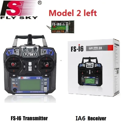 Flysky FS i6 I6 2 4G 6ch RC контроллер передатчика с iA6 IA6B X6B A8S R6B приемник для