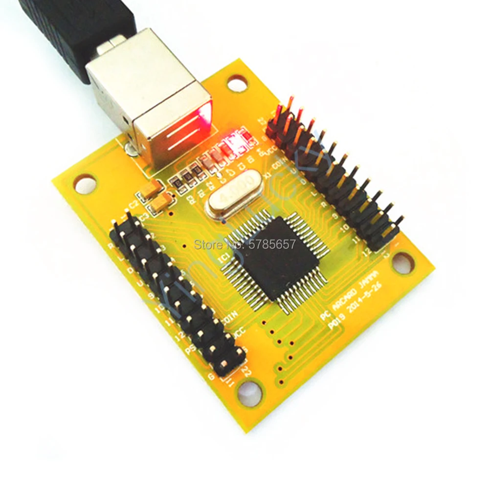 2 игрока Аркада USB кодировщик к JAMMA контроллер с джойстиком кнопки кабель