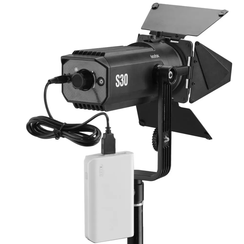 Godox S30 30 Вт фокусирующий СВЕТОДИОДНЫЙ фотографии Непрерывный Регулируемый
