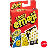 mattel uno emoji games family funny entertainment board game fun playing cards kids toys gift box uno card game